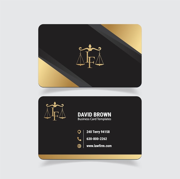 Vector business card vector design