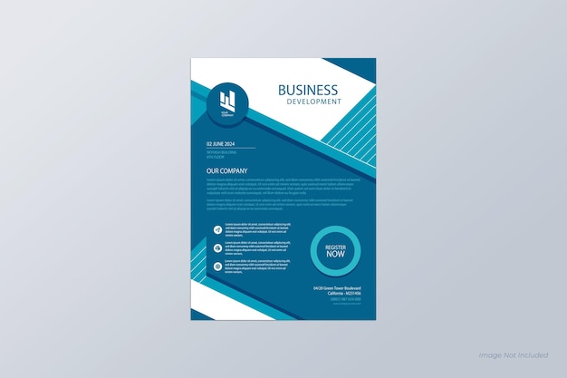 a business card with a business card that says business in the middle