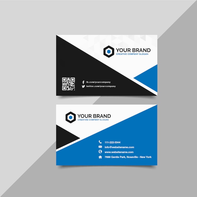 business cards modern