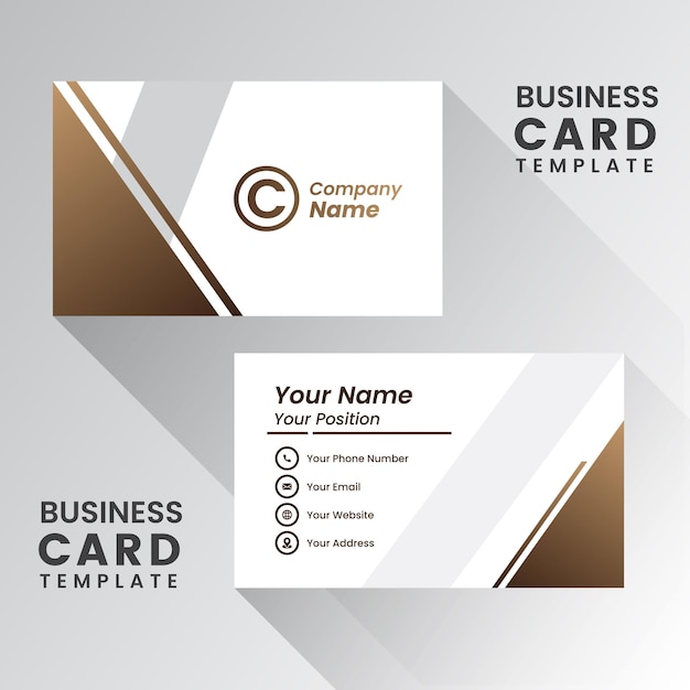 Business cards templates. Modern business cards. Business card layout.