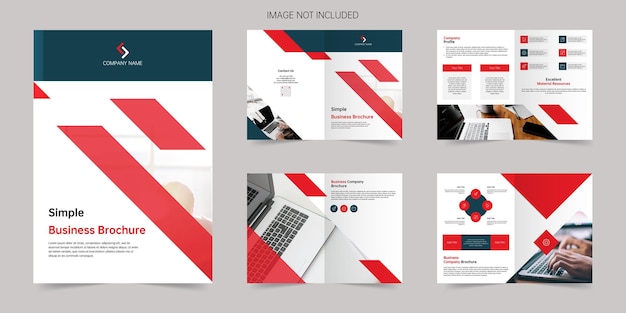 Business company annual brochure