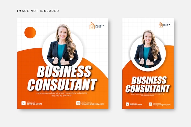 business consultant instagram Post Templates