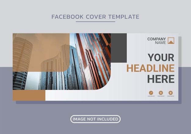 Vector business corporate facebook cover design