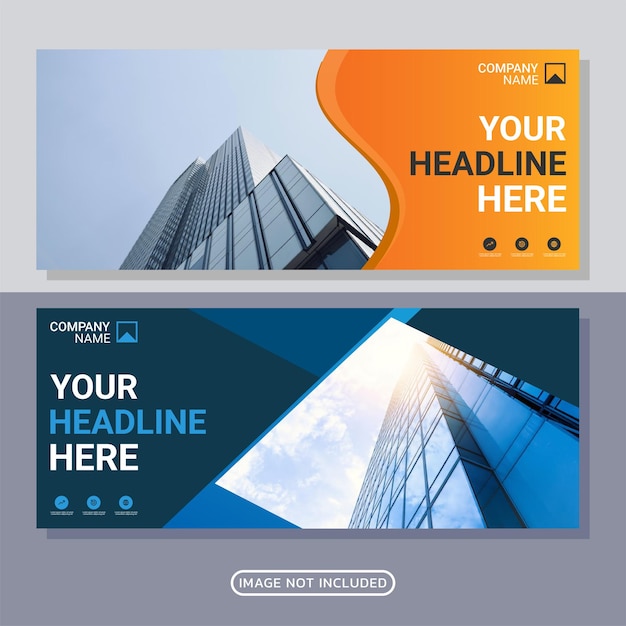 Vector business corporate facebook cover design