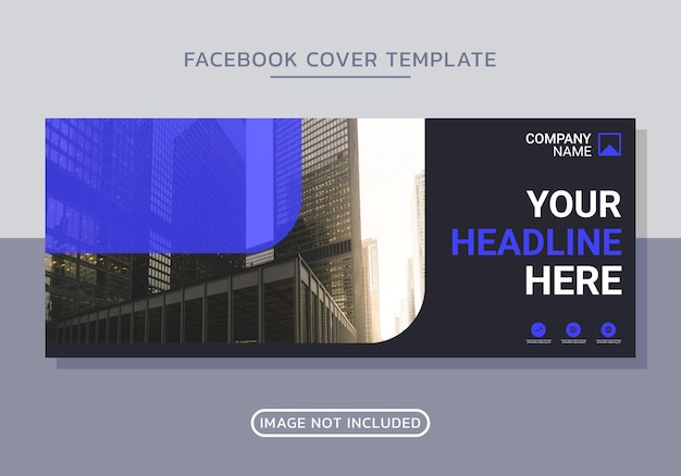 Vector business corporate facebook cover design