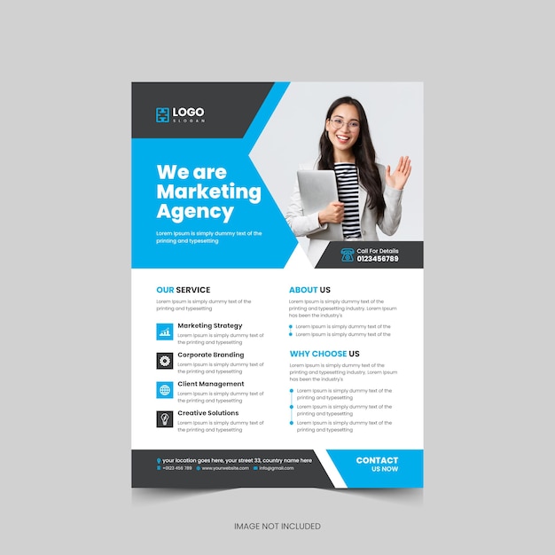 business or Corporate Flyer Design template