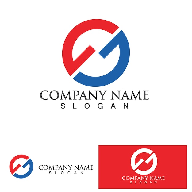 Business corporate letter S logo design vector