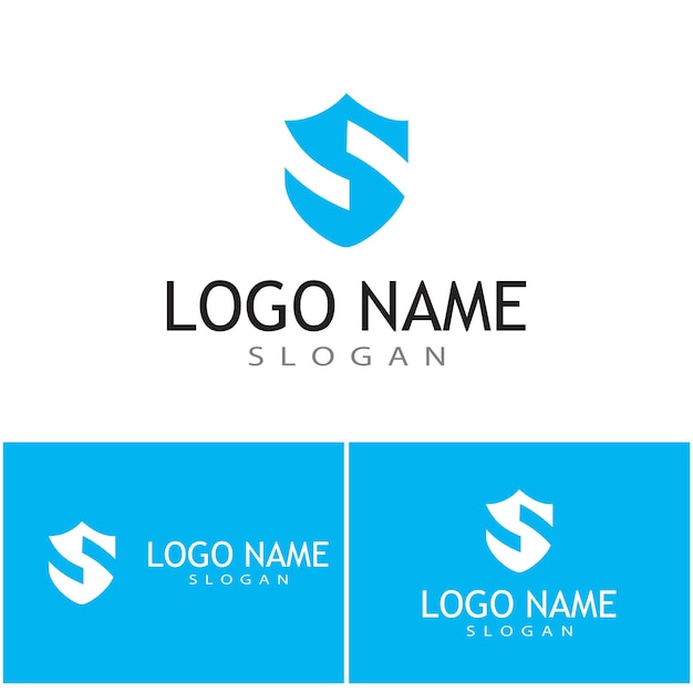 Business corporate S letter logo design vector