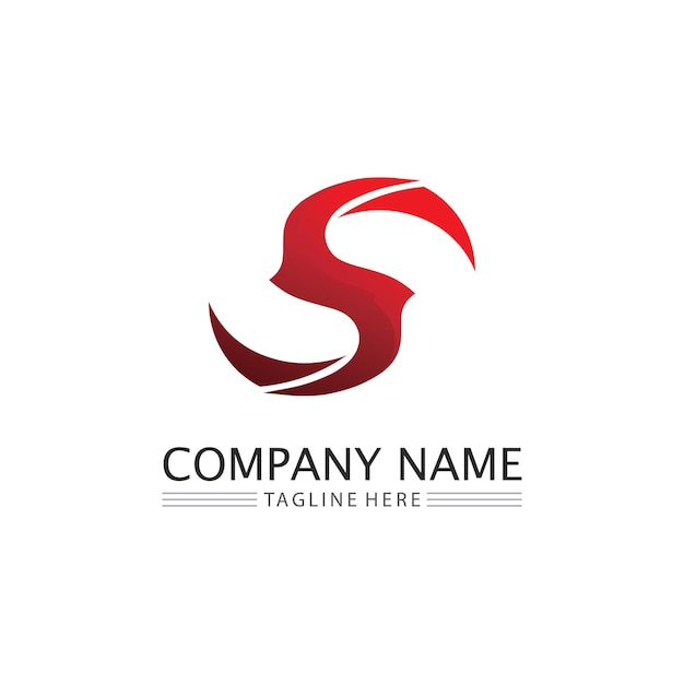 Business corporate S letter logo