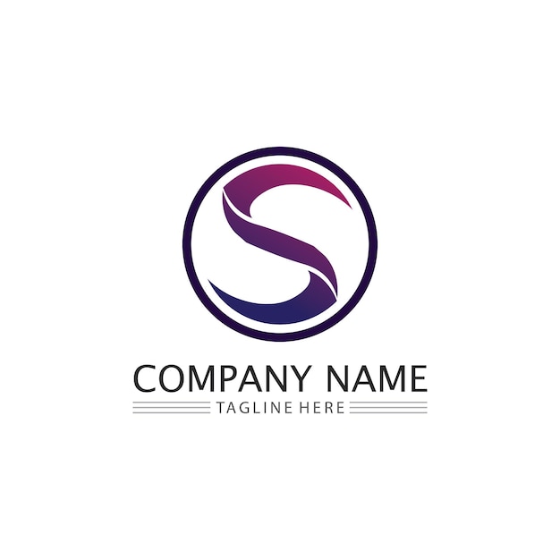 Business corporate S letter logo