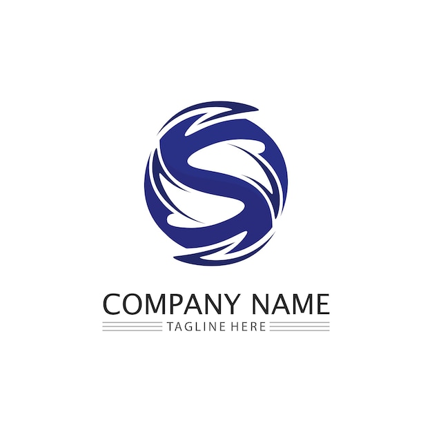 Business corporate S letter logo