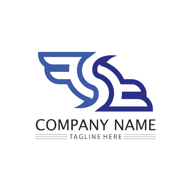 Business corporate S letter logo