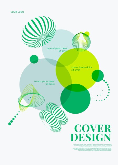 business cover design template vector