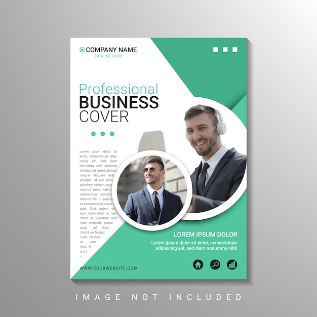 Business cover design template