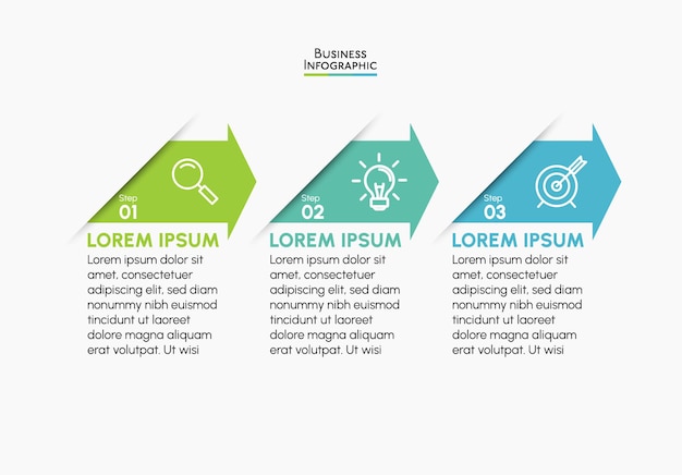 Business data visualization timeline infographic icons designed for abstract background template