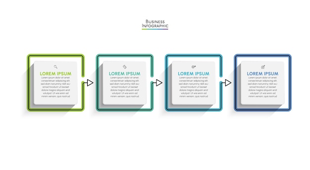 Business data visualization. timeline infographic icons designed for abstract background template