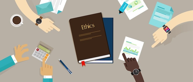 business ethic ethical company corporate concept