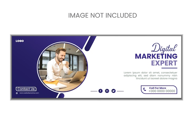 Business facebook cover banner template design