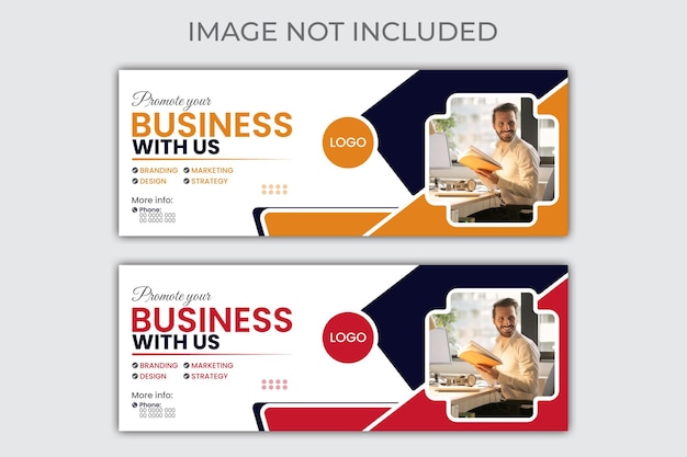 Business facebook cover banner template