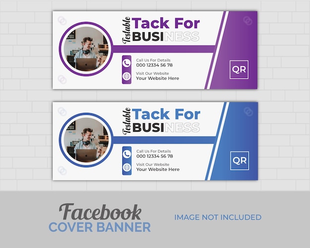 Business facebook cover banner template