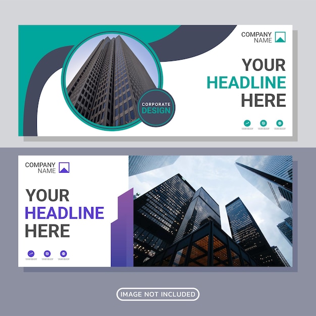 Business facebook cover design template