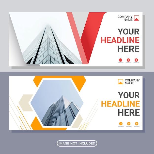 Business facebook cover design template