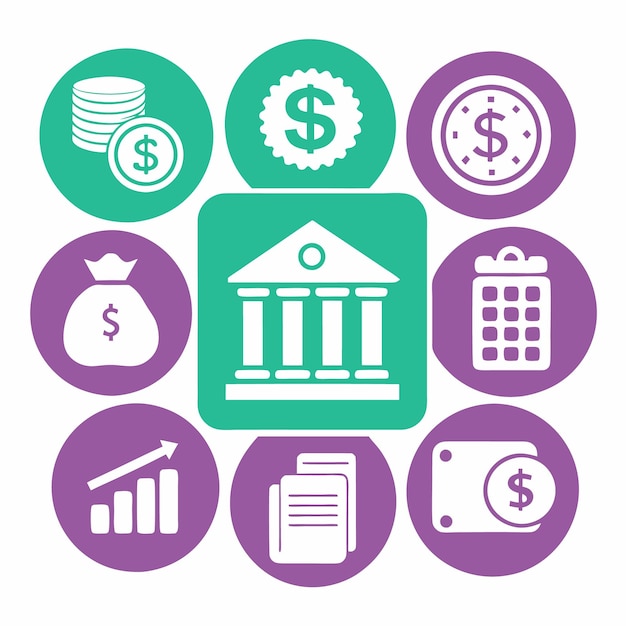 Business and Finance Icon Set