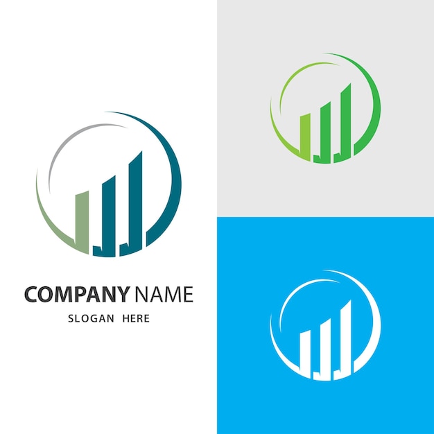 Business finance logo design