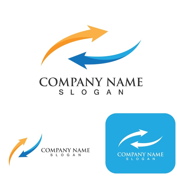 Business Finance Logo template vector icon design