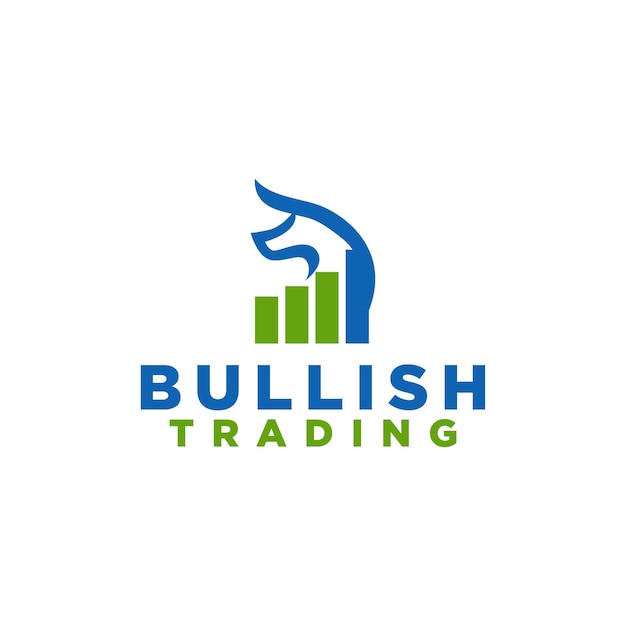 Business and Finance Logo with the Bull as the Symbol