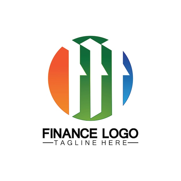 Business finance and Marketing logo Vector illustration  design