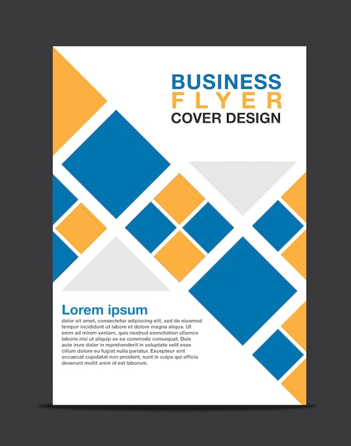 Business flyer cover design