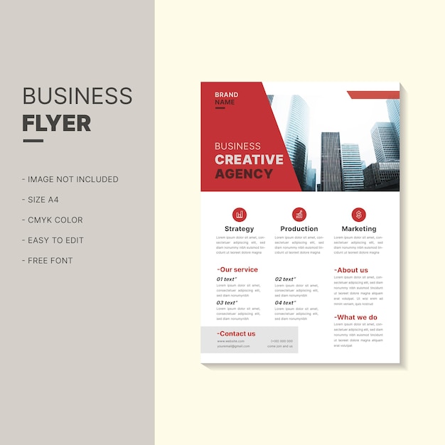 Business flyer template design, corporate flyer, company flyer, flyer design, brochure template