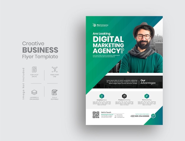 Business Flyer Template Design