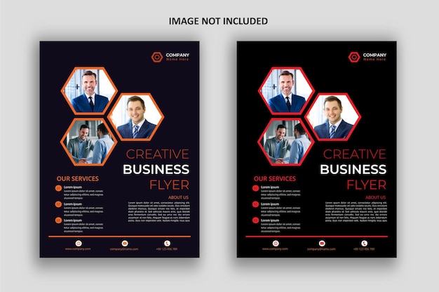 Business Flyer Template Vector