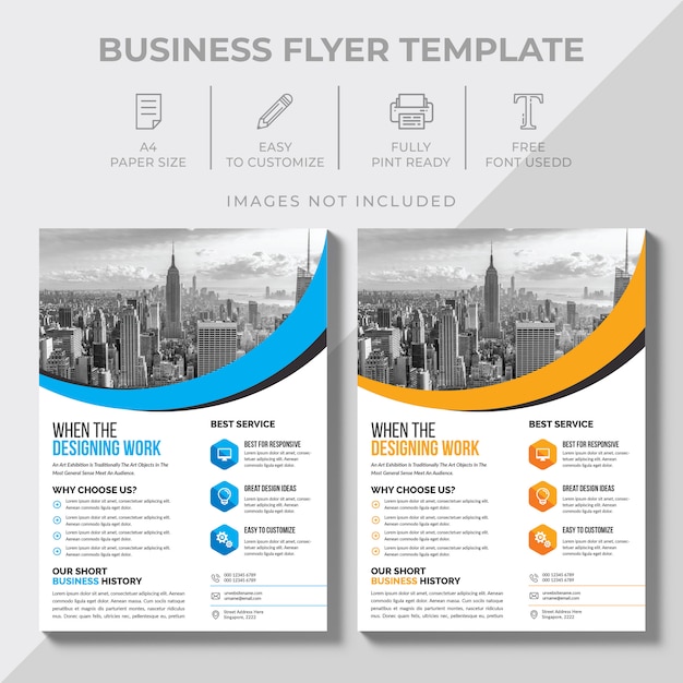 Business flyer template