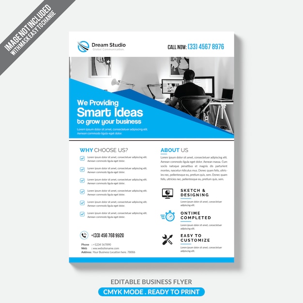 Business flyer template