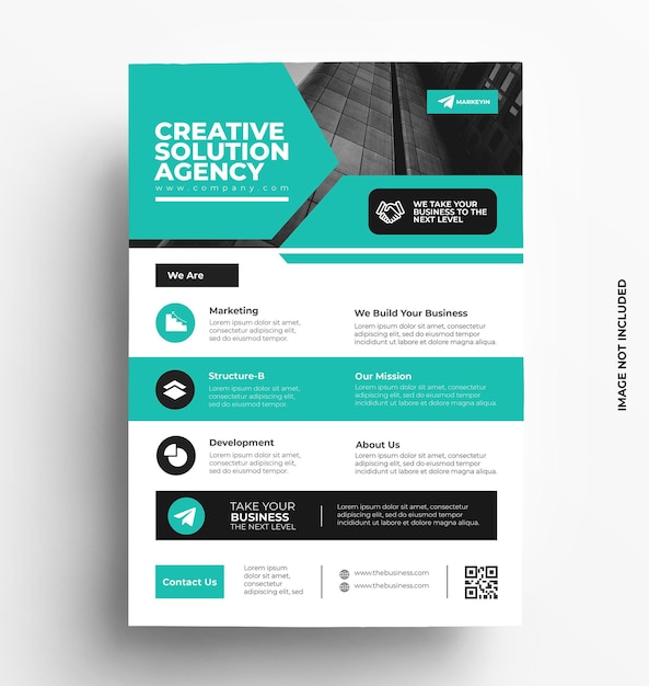 Business flyer template