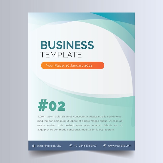 Business flyer template