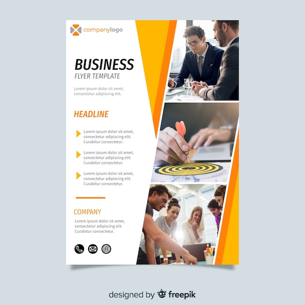 Business flyer template