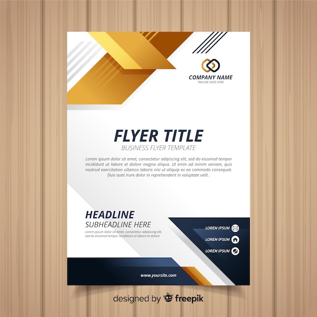 Business flyer template