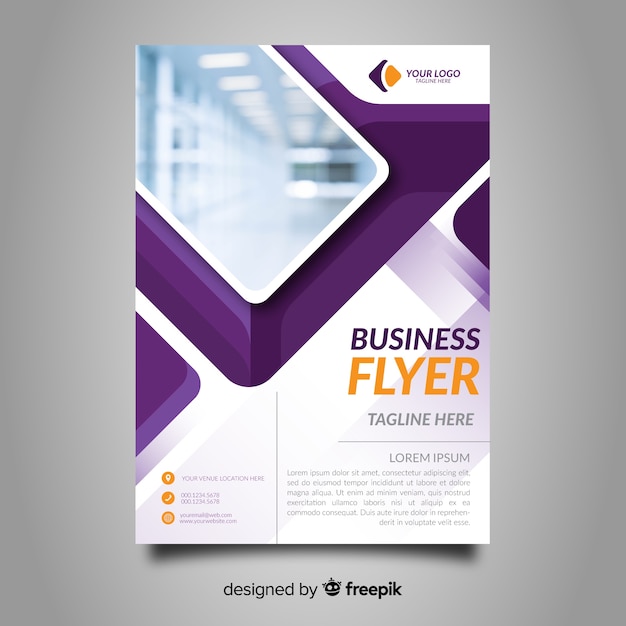 Business flyer template