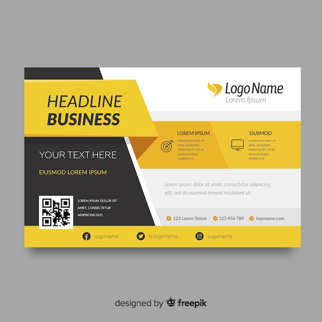 Business flyer template