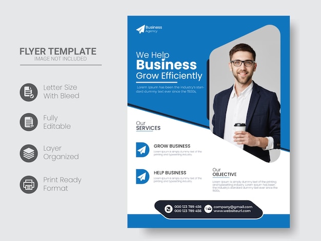 Business flyer template