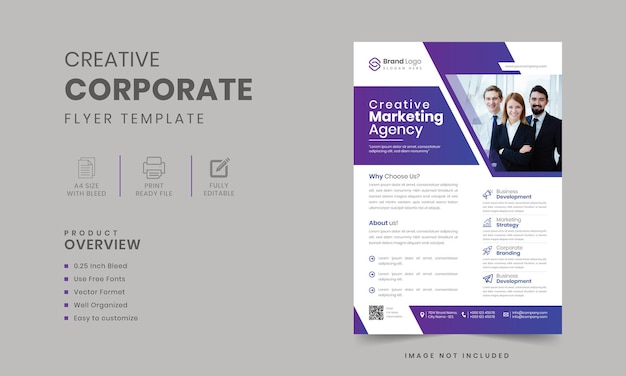 Business flyer template