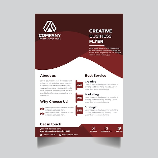 Business flyer template