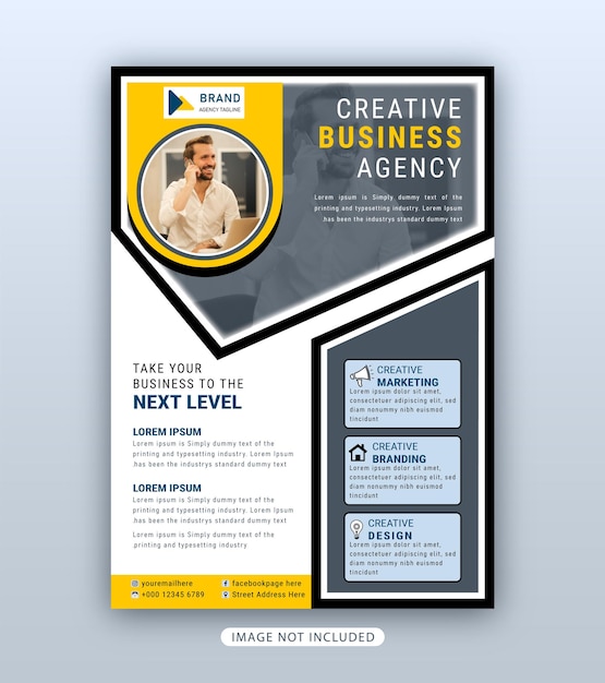 Business flyer template