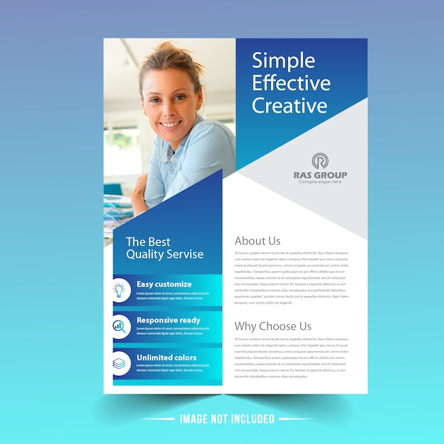 Business flyer template