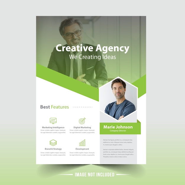 Business flyer template