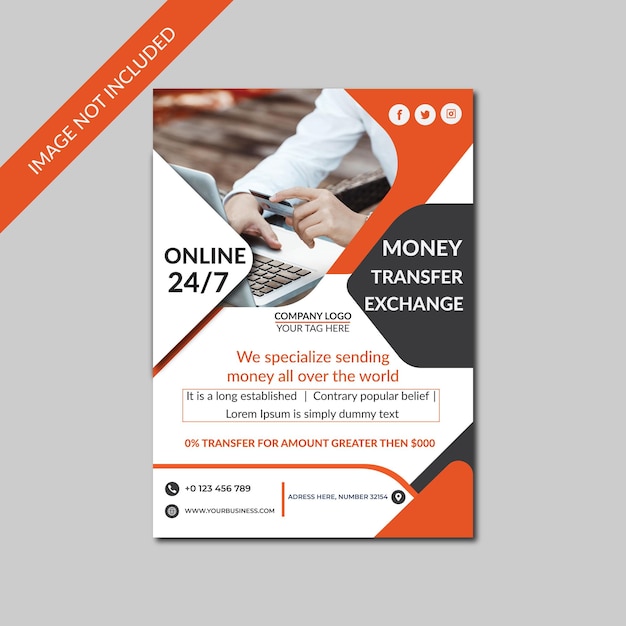 Business flyer template